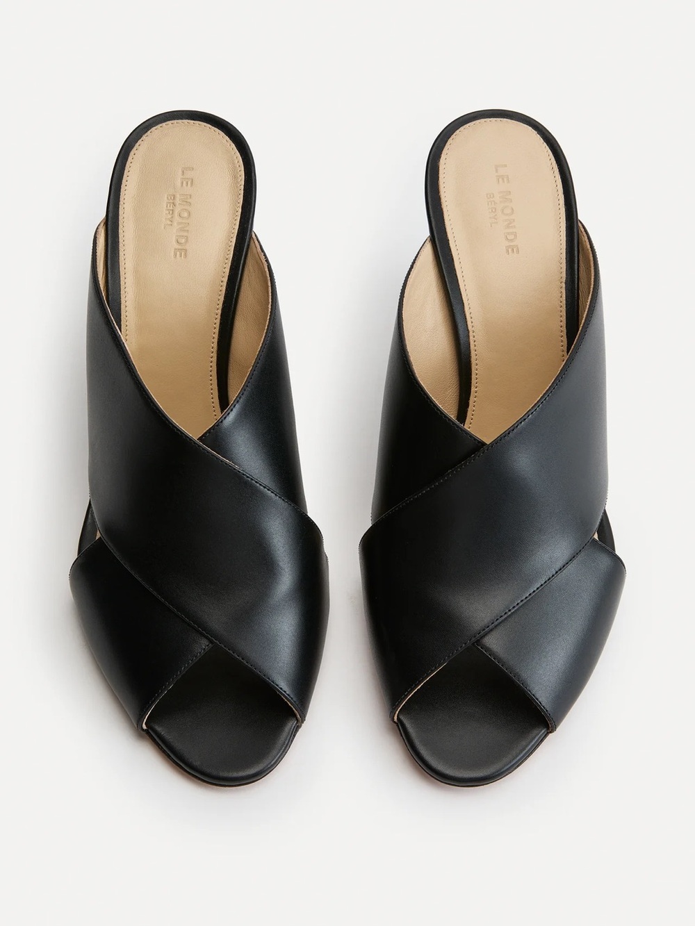 Le Monde Beryl Luca Mule in black NIB